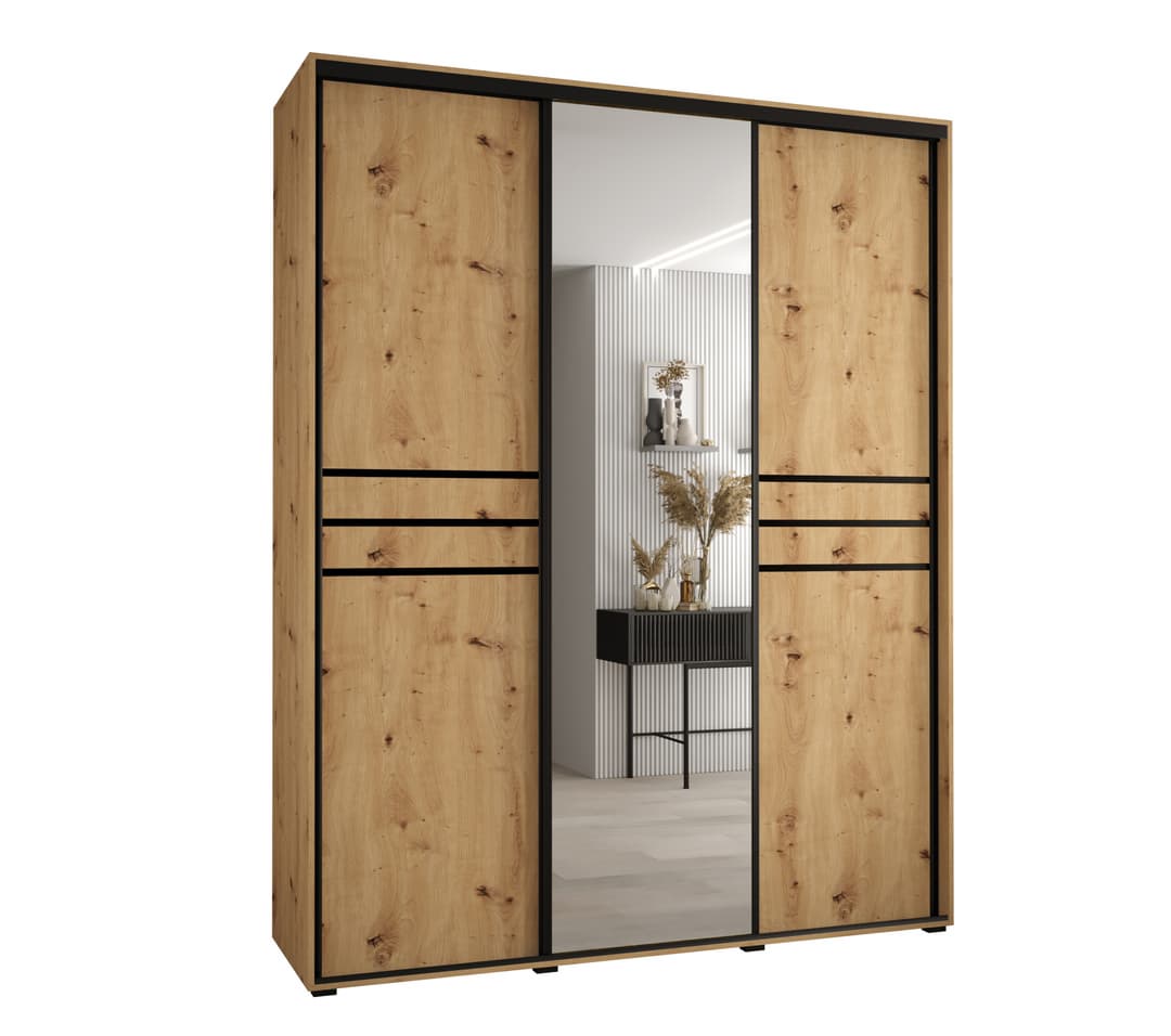 Cannes XI Sliding Door Wardrobe 200cm