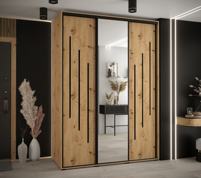 Cannes IX Sliding Door Wardrobe 170cm