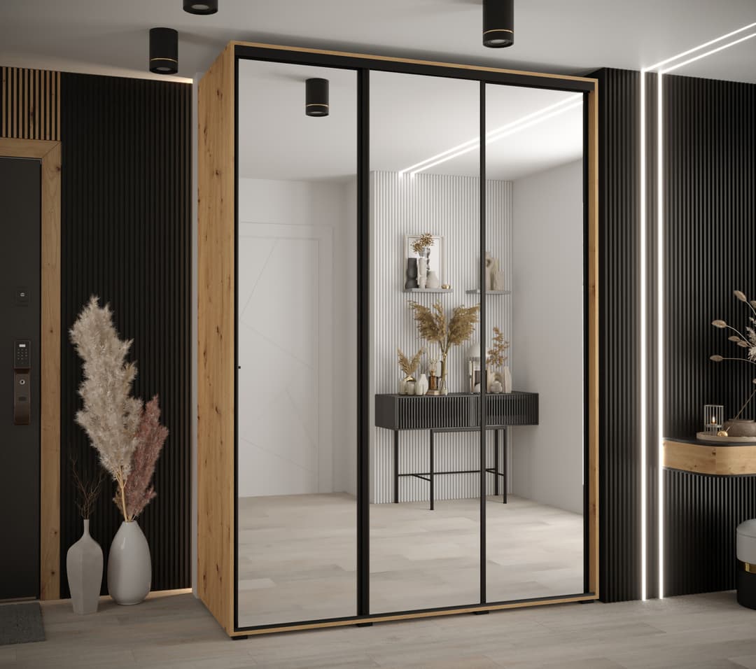 Cannes II Sliding Door Wardrobe 170cm