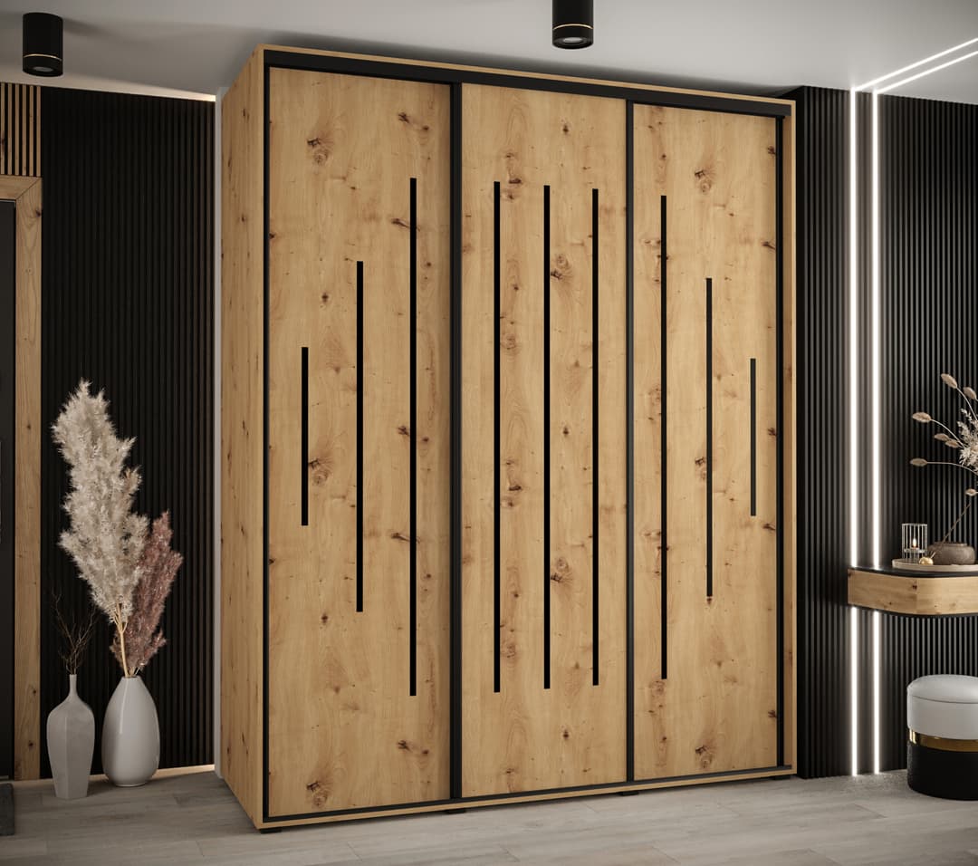 Cannes XII Sliding Door Wardrobe 190cm