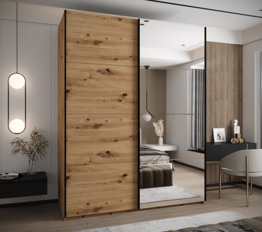 Trosa III Sliding Door Wardrobe 190cm