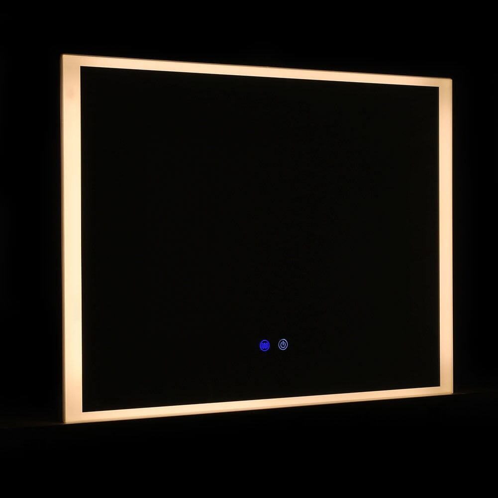 Frameless Anti-Fog Dimmable LED Wall Mirror