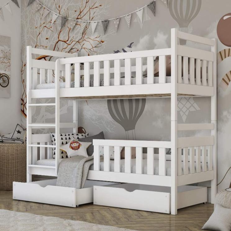 Salisbury Wooden Bunk Bed Monika with Storage