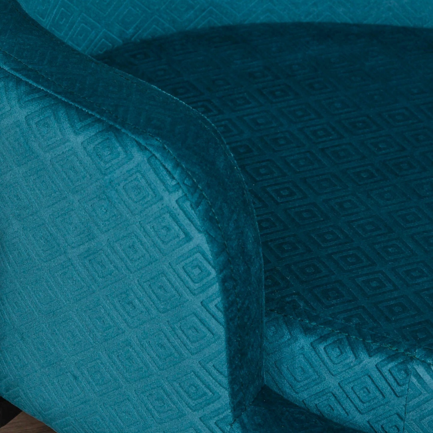 PawHut Pet Sofa Cat or Small Sized Dog Bed W/ Removable Seat Cushion Solid Metal Base, Teal