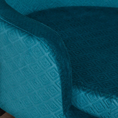 PawHut Pet Sofa Cat or Small Sized Dog Bed W/ Removable Seat Cushion Solid Metal Base, Teal