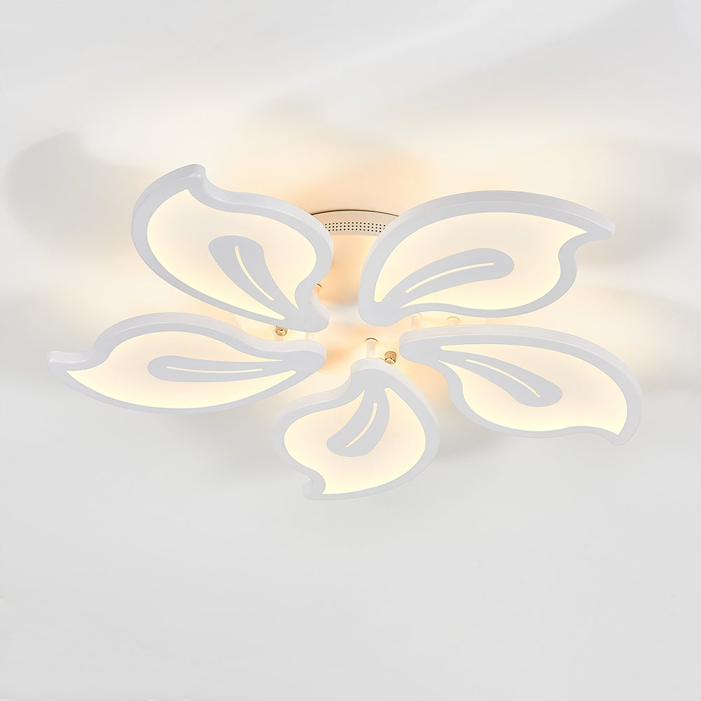 مصباح سقف Petal Modern LED قابل للتعتيم/غير قابل للتعتيم (الإصدار A)