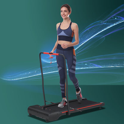 Foldable Walking Machine with LED Display & Remote Control Exercise Walking Jogging Fitness for Home Office Use