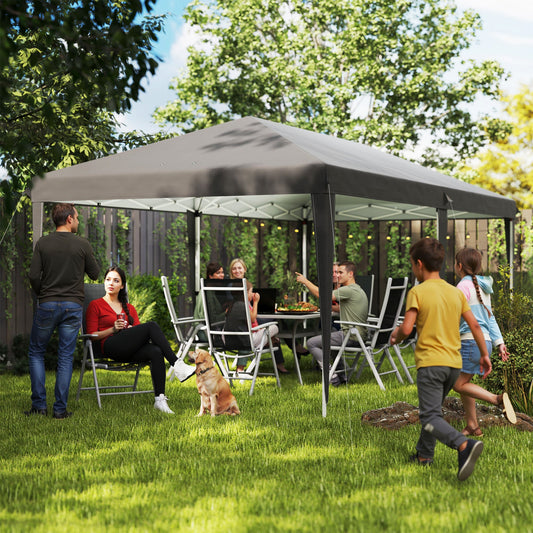 Altana Outsunny 6 x 3 m Pop-Up Steel Frame w kolorze szarym