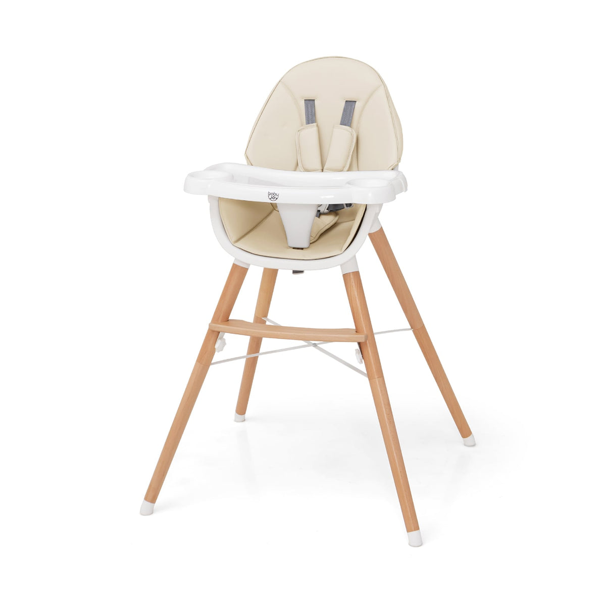 Baby High Chair in Beige