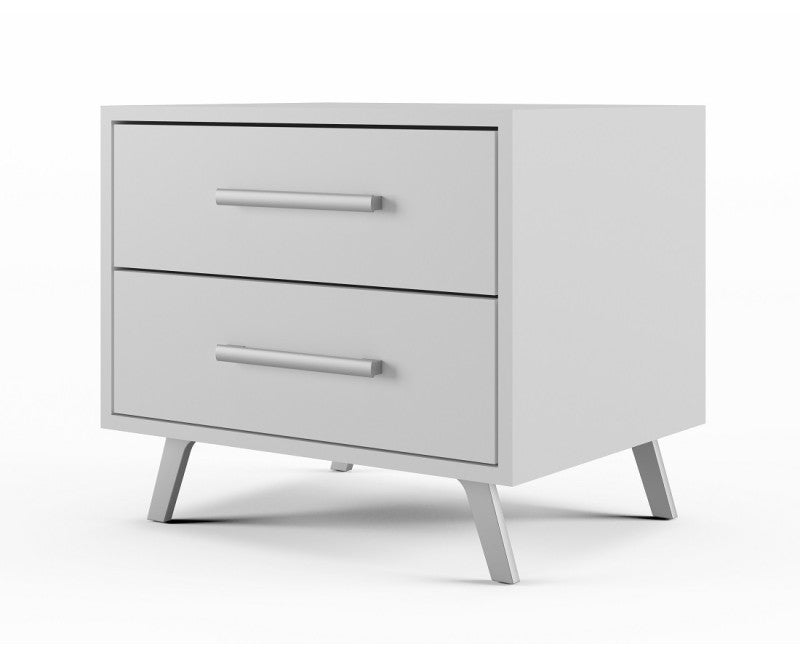 Bedside Table HAMPTON-White