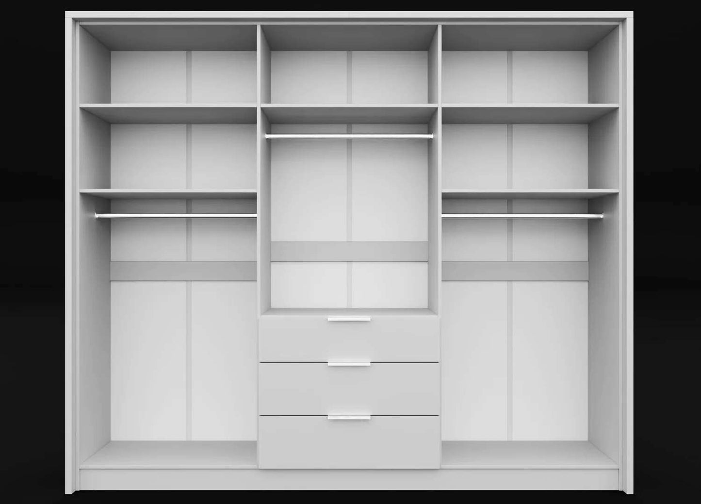 Wardrobe REDFORD 255 White