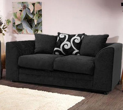 Brittany Chenille Fabric Corner Sofa Suite