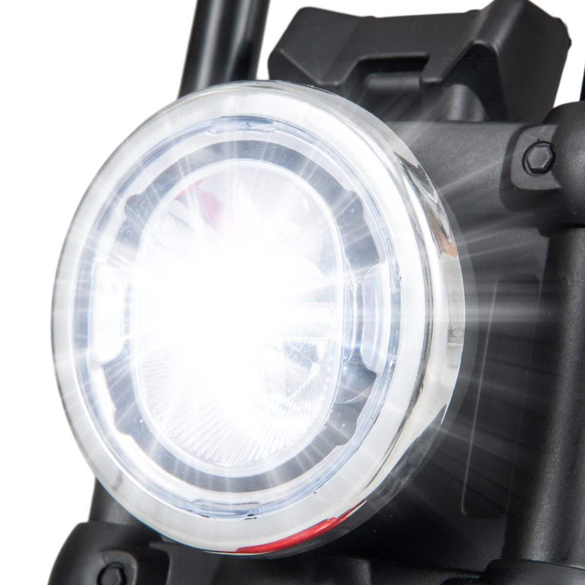 6V Kids Ride On Motorcycle with Training Wheels and Headlight for Toddlers-Red