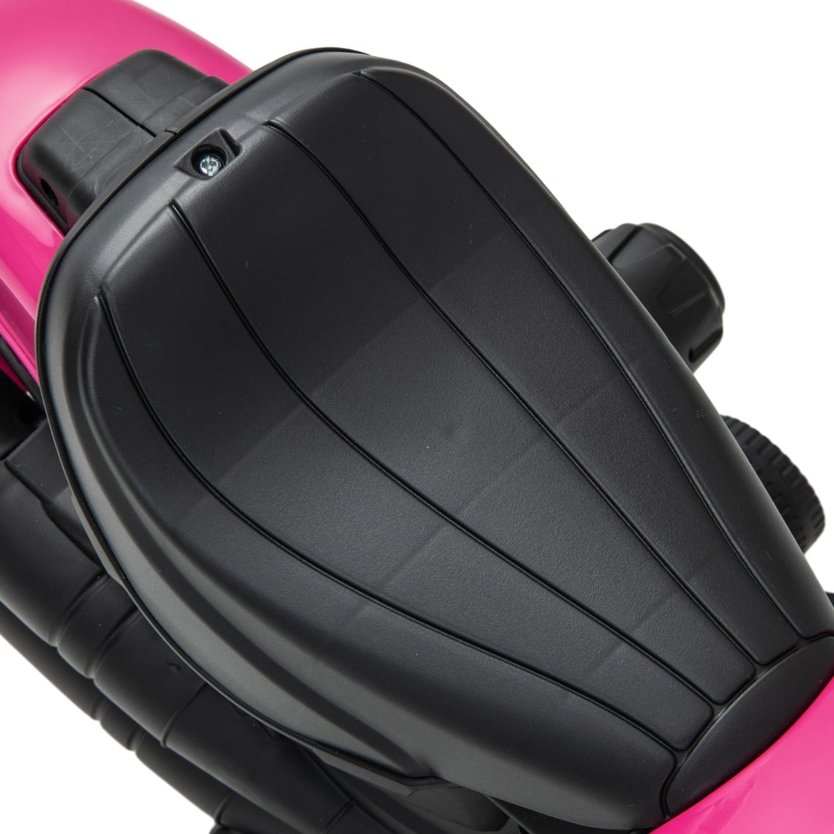 6V Kids Ride On Motorcycle with Training Wheels and Headlight for Toddlers-Pink