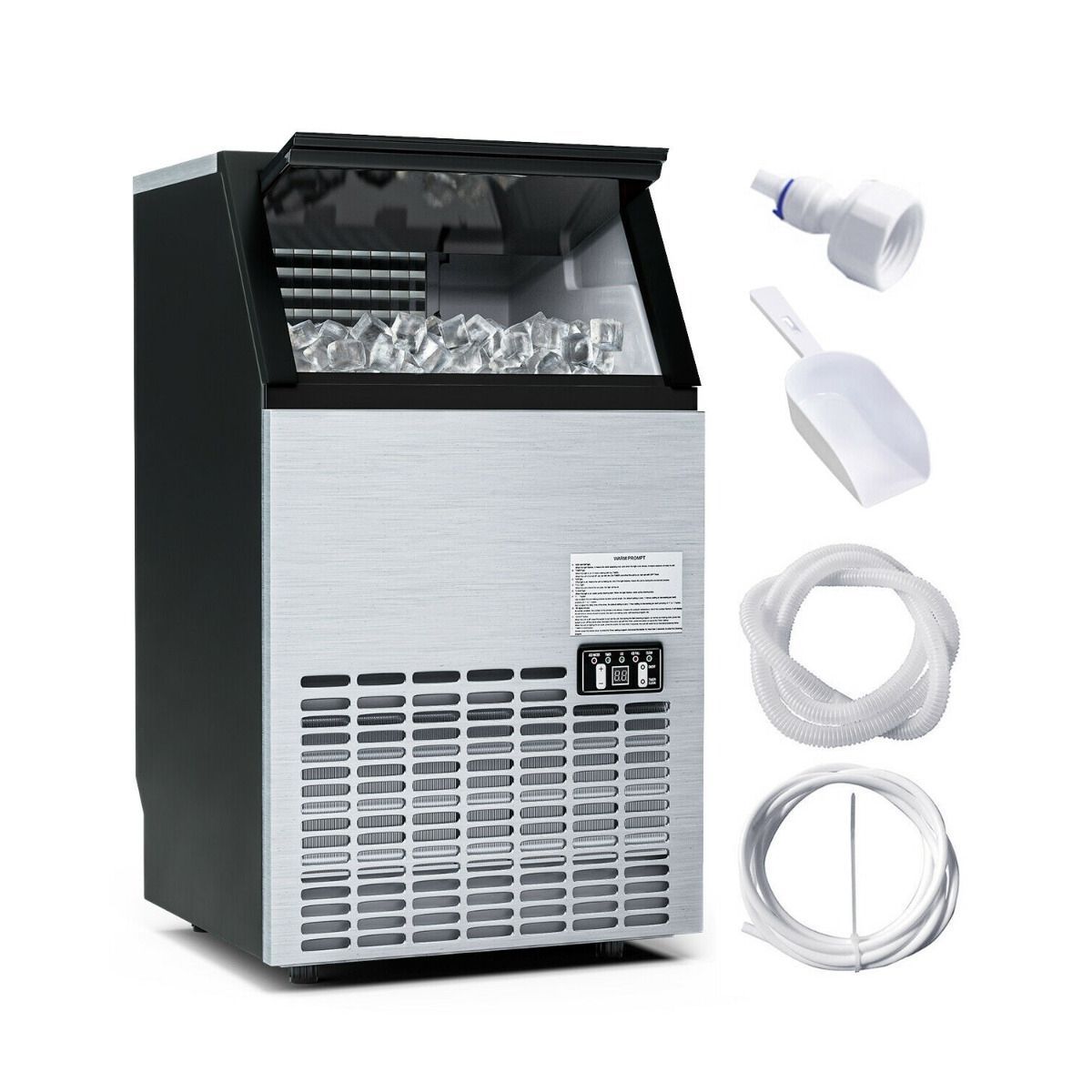 50KG/24H Commercial Ice Cube Making Machine for Home Office Bar