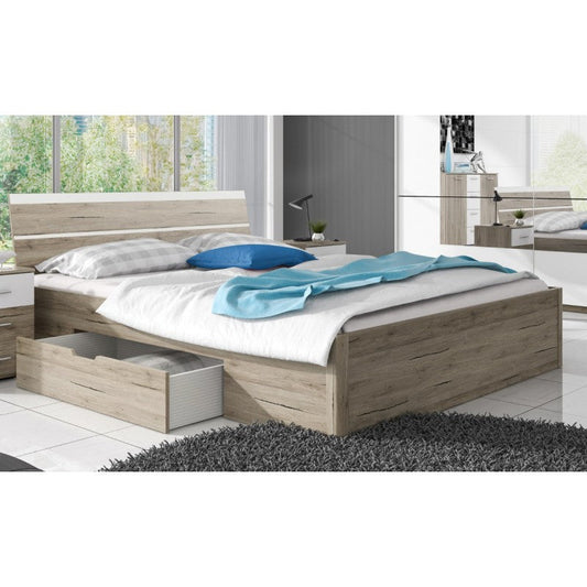 Beta Divan Bed in San Remo Oak