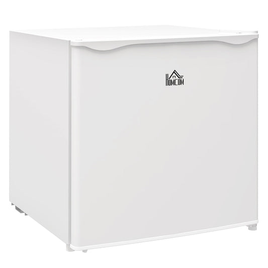 HOMCOM 35L Mini Freezer, -24_ to -14_ Temperature - White