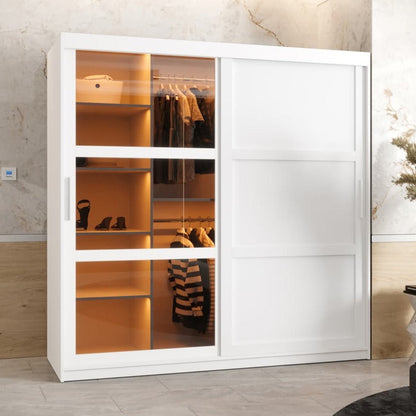 Parma III Sliding Door Wardrobe 180cm