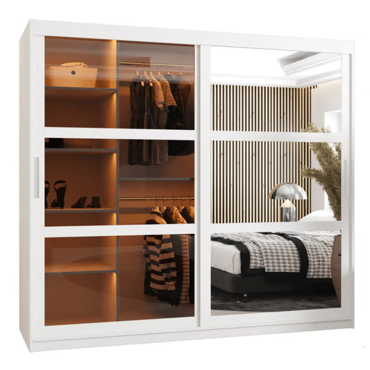 Parma II Sliding Door Wardrobe 200cm