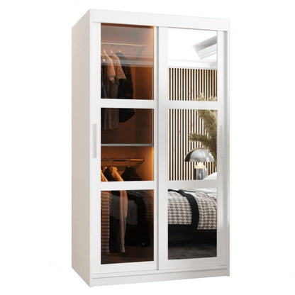 Parma II Sliding Door Wardrobe 100cm