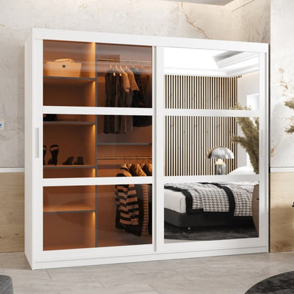 Parma II Sliding Door Wardrobe 200cm