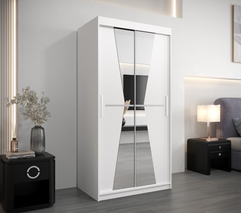 Morocco Sliding Door Wardrobe 100cm