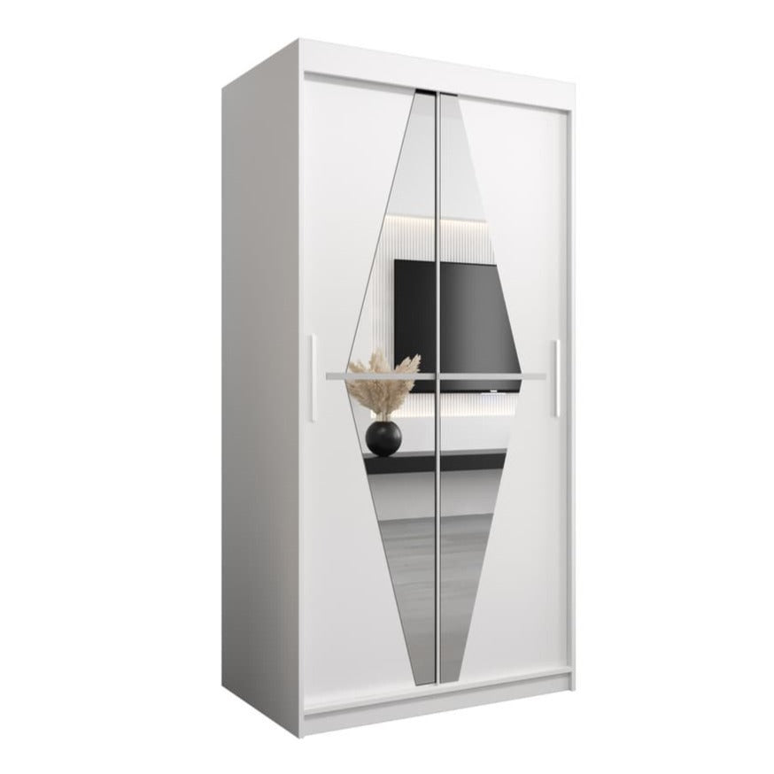 Boliwia Sliding Door Wardrobe 100cm