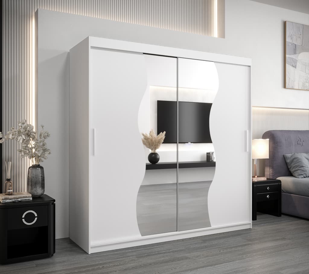 Madrid Sliding Door Wardrobe 200cm