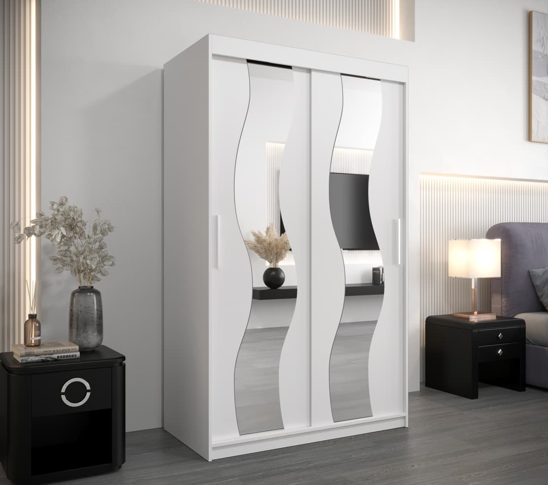 Seville Sliding Door Wardrobe 120cm