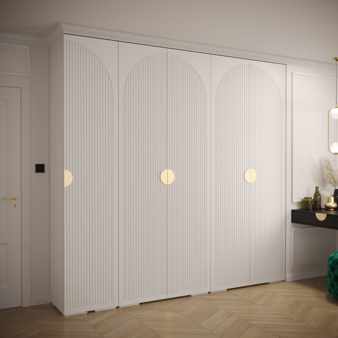 Manhattan I Hinged Door Wardrobe 250cm