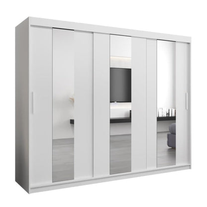 Pole Sliding Door Wardrobe 250cm