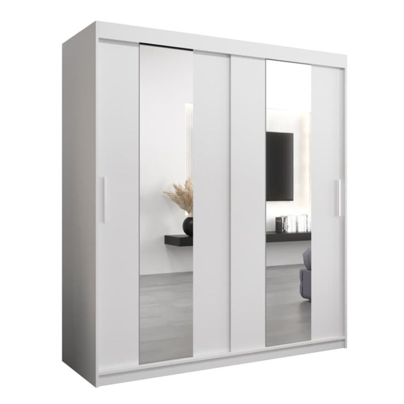 Pole Sliding Door Wardrobe 180cm