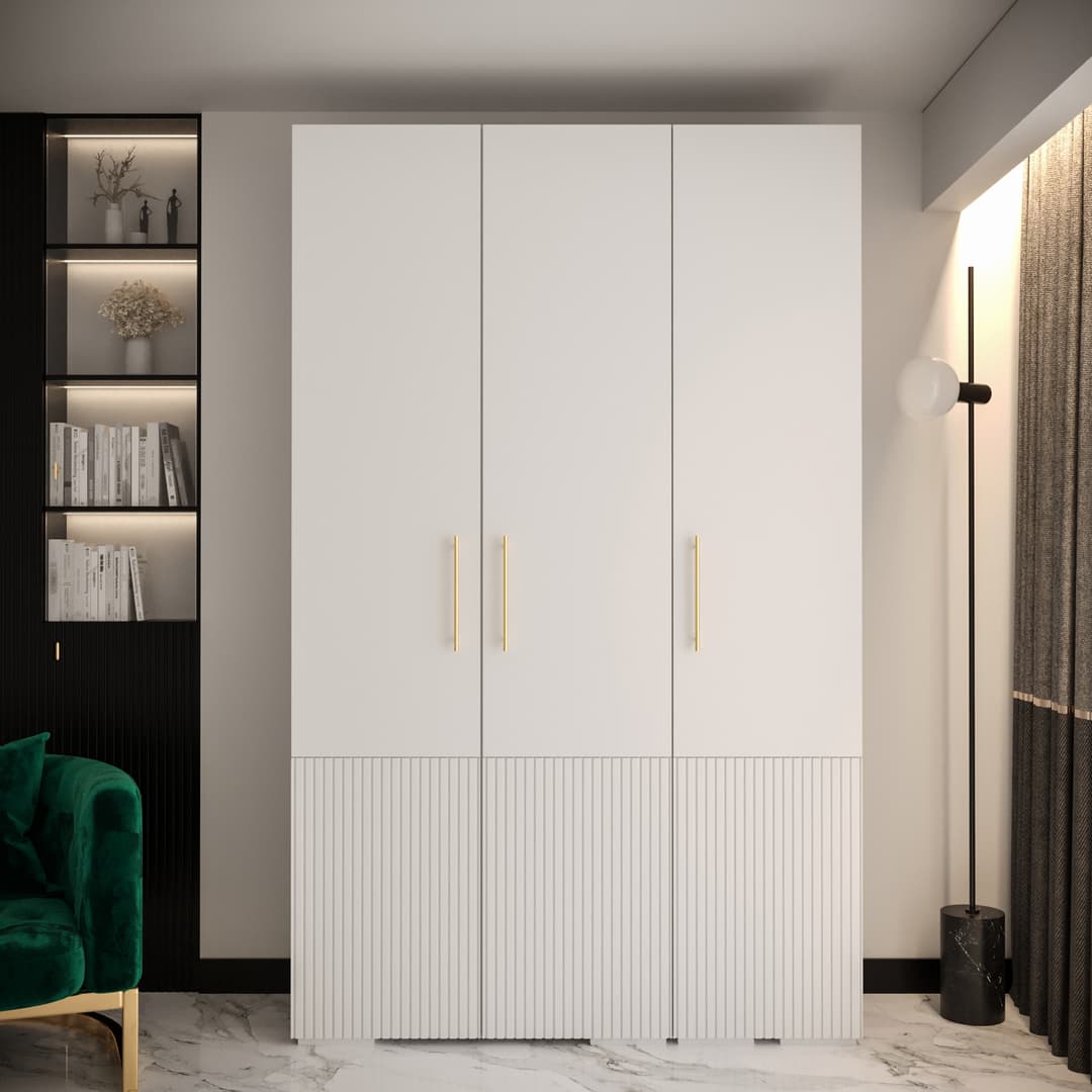 Manhattan III Hinged Door Wardrobe 150cm