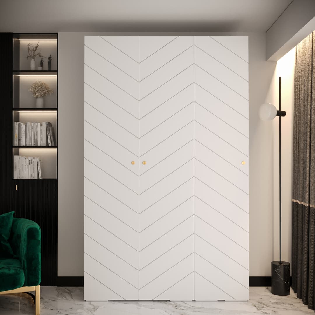 Manhattan IV Hinged Door Wardrobe 150cm