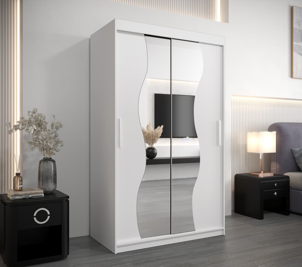 Madrid Sliding Door Wardrobe 120cm