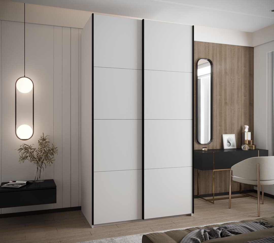 Trosa I Sliding Door Wardrobe 140cm