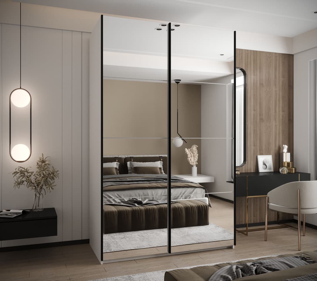 Trosa II Sliding Door Wardrobe 160cm