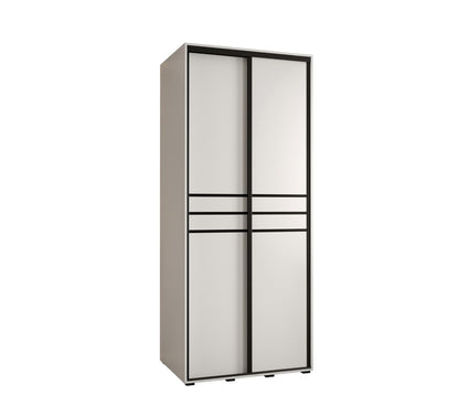 Cannes X Sliding Door Wardrobe 100cm