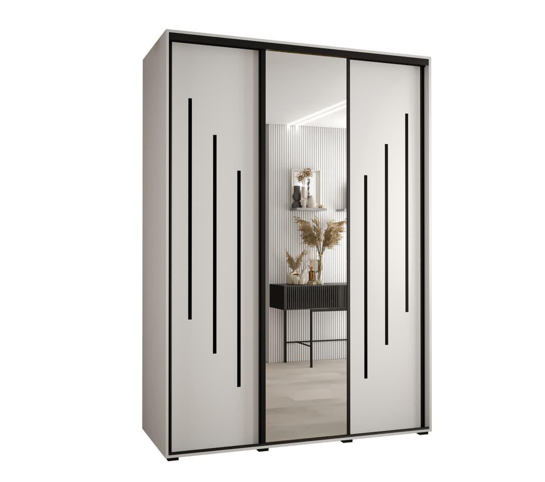 Cannes IX Sliding Door Wardrobe 180cm