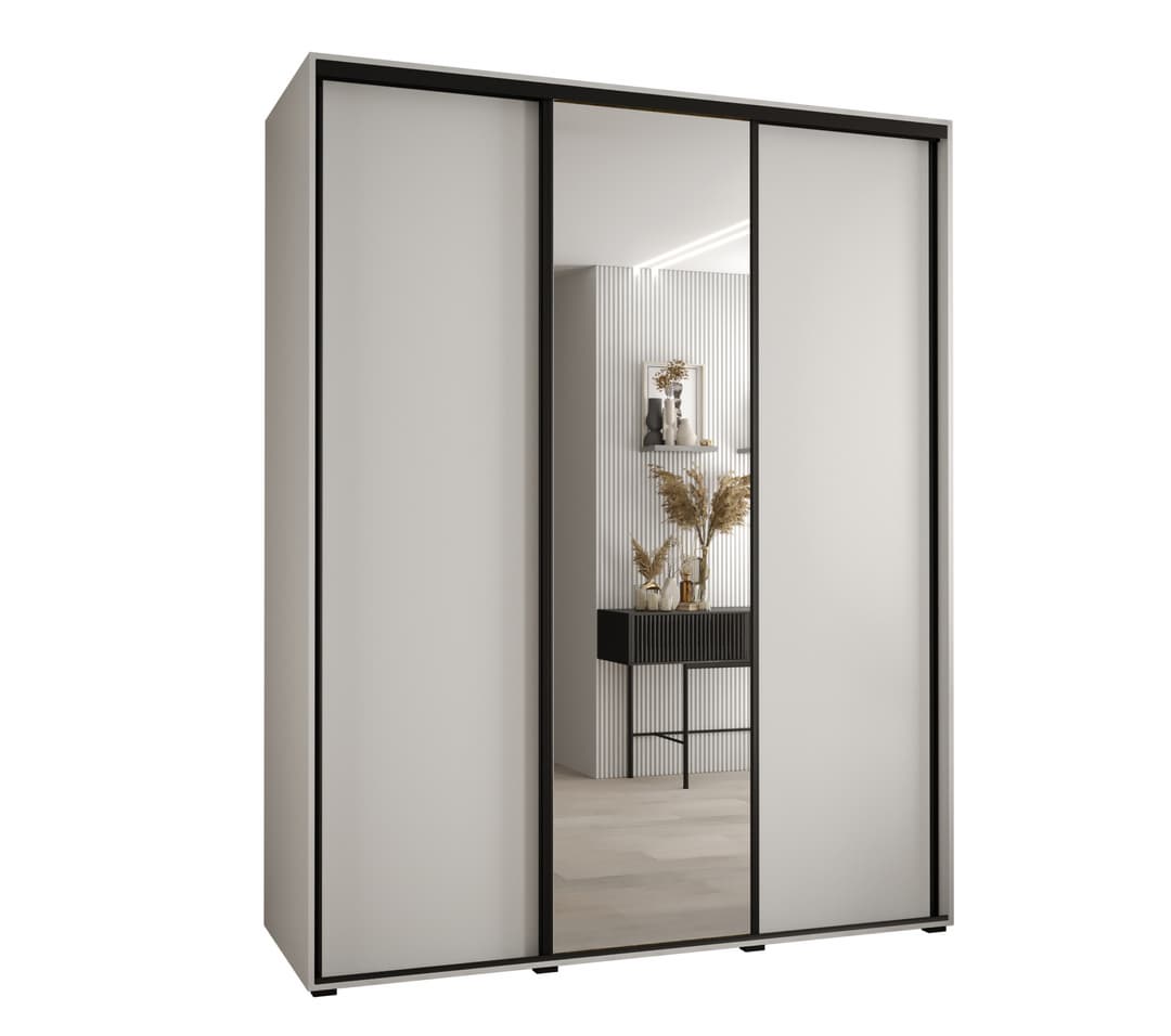 Cannes III Sliding Door Wardrobe 190cm