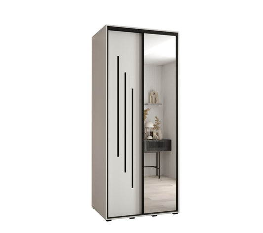 Cannes IX Sliding Door Wardrobe 120cm