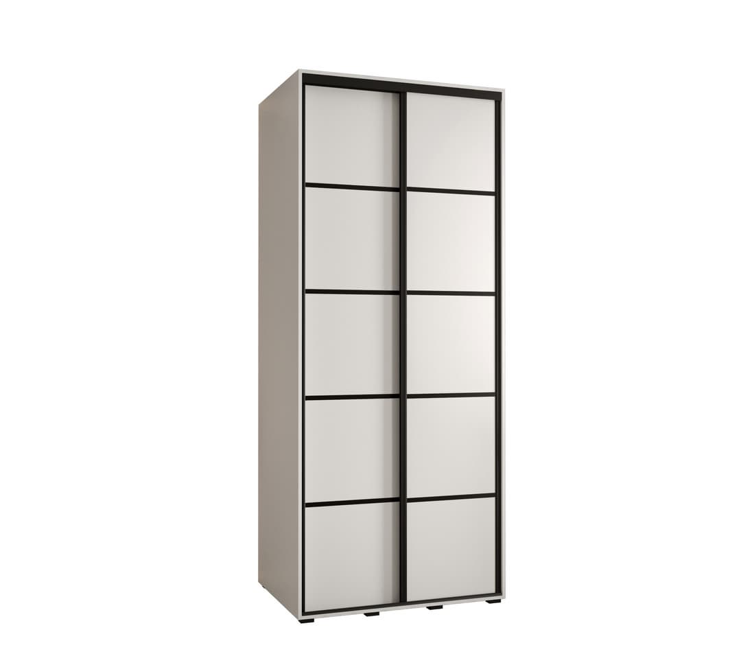 Cannes IV Sliding Door Wardrobe 110cm