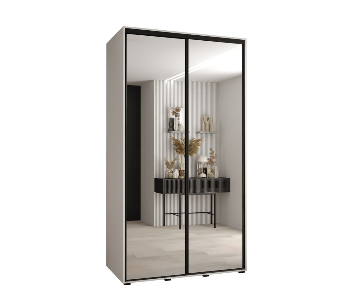 Cannes II Sliding Door Wardrobe 140cm