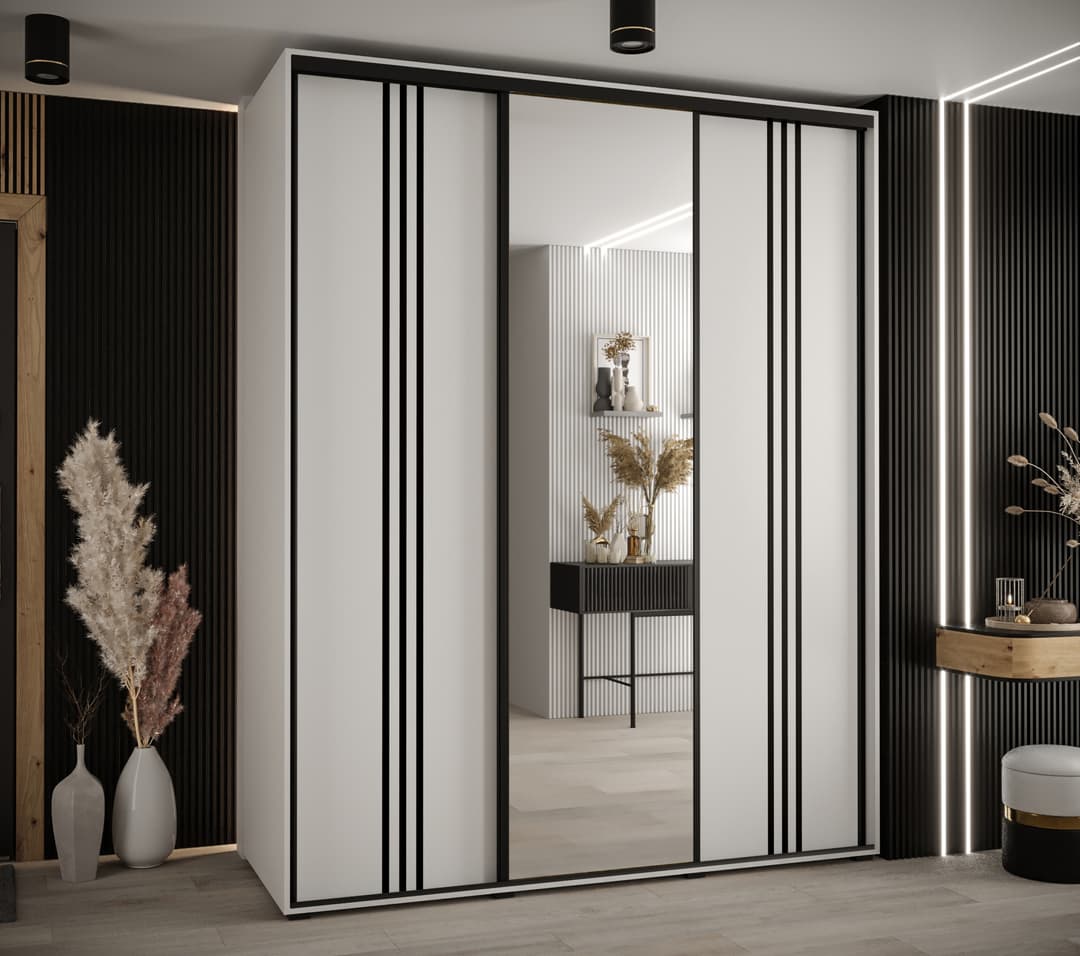 Cannes VII Sliding Door Wardrobe 190cm