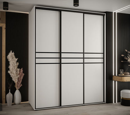 Cannes X Sliding Door Wardrobe 200cm