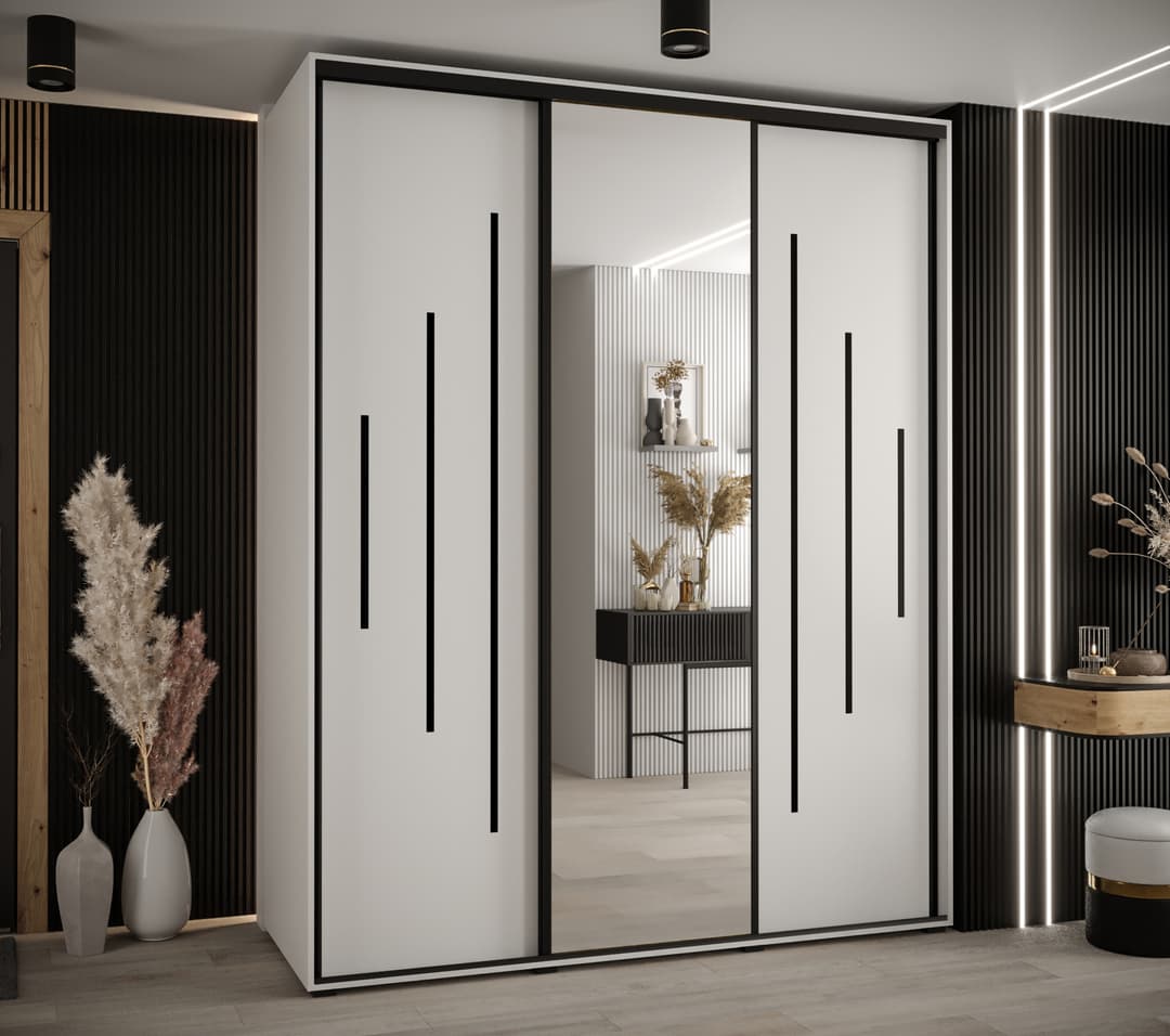 Cannes XIII Sliding Door Wardrobe 200cm