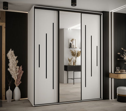 Cannes XIII Sliding Door Wardrobe 200cm