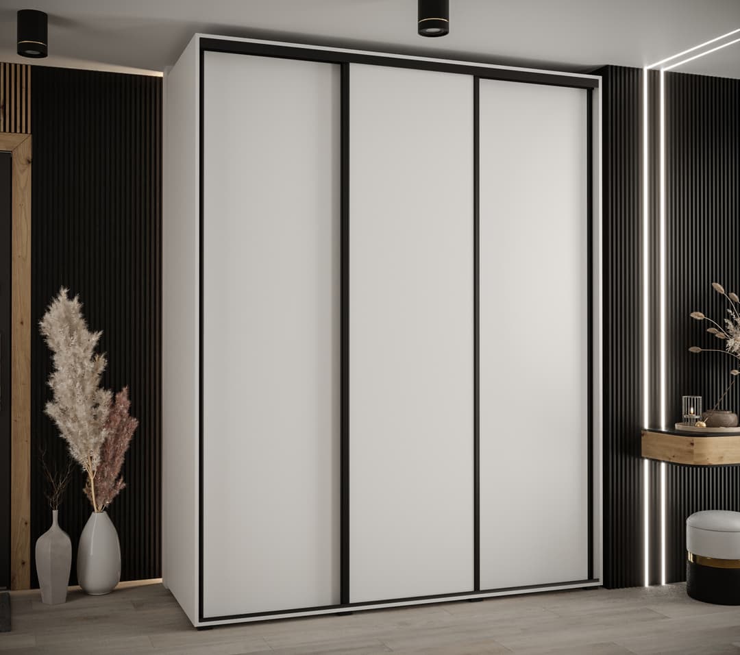 Cannes I Sliding Door Wardrobe 200cm