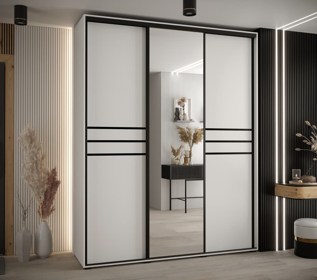 Cannes XI Sliding Door Wardrobe 200cm