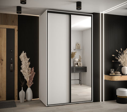 Cannes III Sliding Door Wardrobe 140cm